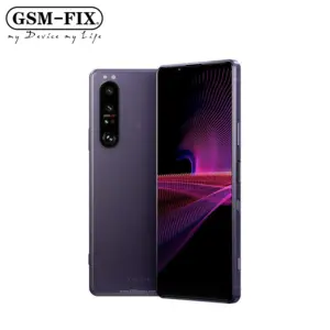 GSM-FIX pour Sony Xperia 1 iii 5G XQ-BC72 256 Go 512 Go Téléphone portable d'origine 6.5 "Snapdragon 888 Octa Core Triple 12MP Dual Sim