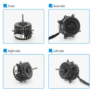 비동기 전기 AC 모터 단상 4-5hp 실외기 36000-60000BTU 30W 에어컨 팬 모터 - Product Image 6