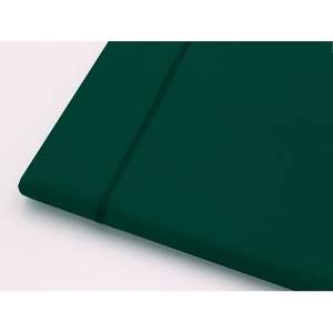 Flat <b>Sheet</b> 150x300cm 100% Cotton Dark Green <b>For</b> Uk <b>Single</b> <b>Bed</b> Size - Product Image 2