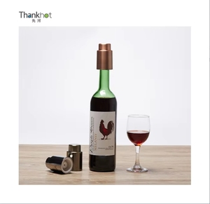 Vacare Durable Pumpable Vacuum <b>Wine</b> Bottle <b>Stopper</b> Time Scale Record Reusable Colorful Food Grade ABS Silicone <b>Wine</b> Accessories - Product Image 4