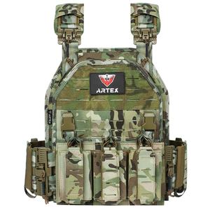 Chaleco Táctico Portaplacas de Poliéster 1000D con Sistema Molle de Liberación Rápida, Chaleco Táctico con Corte Láser - Product Image 2