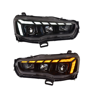 YU GUANG per mitMitsubishi <span class=keywords><strong>Lancer</strong></span> luce per auto a 2009 2016 fari per auto Upgrade A4 stile faro di testa spina e lampada da gioco - Product Image 1