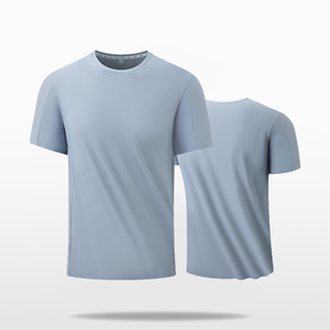 T-shirt imprimé <span class=keywords><strong>D</strong></span>-245 pour homme, séchage rapide, haute qualité, nylon et élasthanne, léger, uni, respirant, sportif, vente en gros - Product Image 1