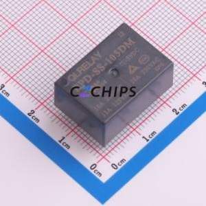 BPD-SS-105DM Power Relay Through hole Component (THT),23x16mm Relay 5V 1 Normally Open: 1A (SPST-Normally Open)::: 4 16A-250VAC - Product Image 1