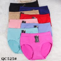 Culotte Hipster Femme Taille Mi-Haute avec Large Bande de Taille, Effet Ventre Plat, Bordure Invisible, Respirante et Extensible, pour Quotidien, Sommeil et Détente