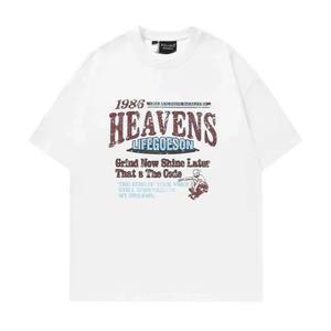 Heavens Lifegoeson Camiseta de algodón 100% de gran tamaño para hombre Marca de moda OEM personalizable para exportación de Vietnam - Product Image 6