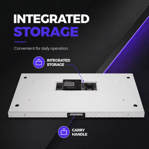 Plateforme de pesage numérique vétérinaire BT-CW1 300 kg avec tapis antidérapant en diamant pour hôpital vétérinaire - Product Image 3