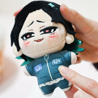 Porte-clés en peluche personnalisé de 10 cm – Créez votre design Kawaii en mini-breloque en peluche douce