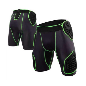 Pantalones Cortos de Compresión Acolchados para Fútbol Americano, 5 Almohadillas, Pantalones Cortos Acolchados para Fútbol Americano para Equipo - Product Image 6