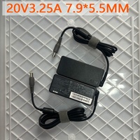 Adaptor Daya AC 65W 20V 3.25A Pengisi Daya Laptop untuk Lenovo Thinkpad T410 T420 X120E X200 X201 X220 SL510 W500 R60