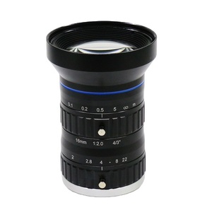 เลนส์อุตสาหกรรม HD 12MP 16 มม. แบบ C-Mount ไม่มีความผิดเพี้ยน เลนส์กล้องอุตสาหกรรมระดับมืออาชีพ - Product Image 2