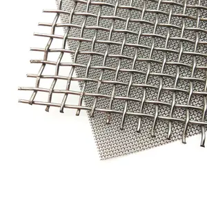 Treillis métallique en acier inoxydable à tissage uni de 250, 300, 500, 800 microns à vendre