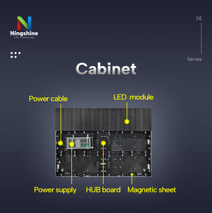 HD водонепроницаемый светодиодный экран P1.25 P1.53 полноцветный светодиодный видеостенный внутренний стационарный - Product Image 3