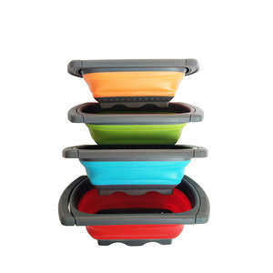 Offre Spéciale pliable Sur Évier Passoires/cuisine Pliable crépine <span class=keywords><strong>Pour</strong></span> légumes et fruits - Product Image 3