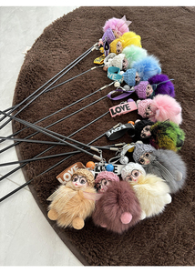 Mainan interaktif baru untuk anak kucing kucing tongkat penggoda dapat ditarik dengan mainan gurita mewah tahan lama - Product Image 6