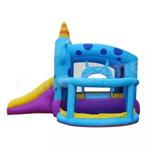Saltador con soplador de aire para niños, piscina para jugar, Parque inflable, casa de rebote