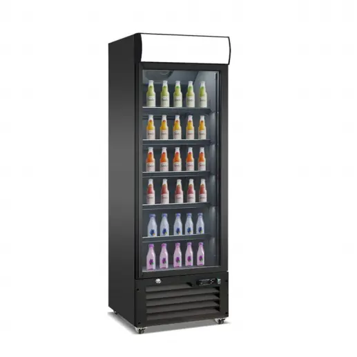 Supermercato commerciale Display frigorifero singolo doppio tre vetri porta birra frigo bevande refrigeratore e refrigeratore