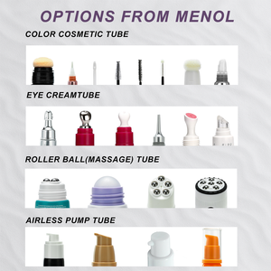 Fabrieksgroothandel cosmetische tubes, lege tubes, metalen borstelapplicator voor oogcrème, verpakking voor essentiële olie, voor huidverzorging, plastic. - Product Image 6