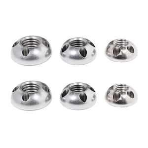 Tuercas de Seguridad Antirrobo de Acero Inoxidable 304 Planas de 4 Orificios M6 M8 M10 M12 para Barra de Luz LED, Minería y Automoción - Product Image 5