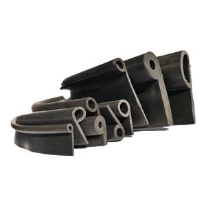 दरवाजे के फ्रेम सुरक्षात्मक सीलिंग के लिए गर्मी प्रतिरोधी p प्रकार एपडीम रबर सीलिंग स्ट्रिप गैसकेट - Product Image 1