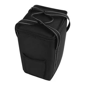 Bolsa de Picnic aislada de tela Oxford de nailon portátil personalizada, cubo enfriador de bebidas al aire libre de moda para vino, cerveza, bebida - Product Image 4