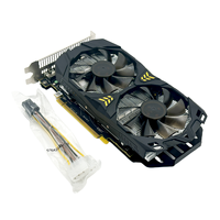 Nouveau GPU RX 580 8 Go de carte graphique PCI Express avec refroidisseur de ventilateur pour les jeux sur PC ou ordinateur