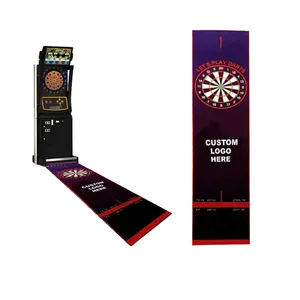 Dotcom Custom Amazon's Choice High Quality Dart Throw Nylon Printed Dart Board Floor Loop Pile Play Game Anti-slip Dart Mats