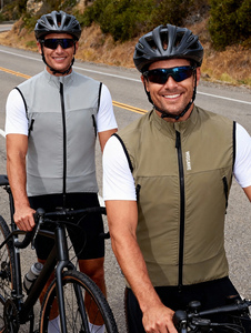 <span class=keywords><strong>Gilet</strong></span> de cyclisme sans manches unisexe WOSAWE OEM, coupe-vent, respirant, pour vélo de route, réfléchissant - Product Image 5