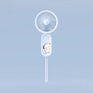 Mini Ventilador Portátil de Escritorio con Carga USB, Diseño de Dibujos Animados, con Cordón para Colgar - Product Image 3