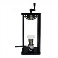 Machine de scellage de canette commerciale portable de haute qualité Bubble Tea Coffee Handheld Pet Can avec couvercles en aluminium