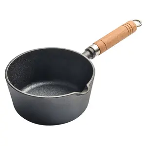 Hot Selling Mini Oil Pan Small Frying Pan Cooking Pot Mini Milk Pot Hot Oil Hand Guard Hot Pan