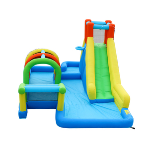 บ้านลมเป่าลมพร้อมสไลเดอร์ ปราสาทลมเด้งดึ๋ง ของเล่นเด็กอเนกประสงค์ สำหรับเล่น<span class=keywords><strong>น้ำ</strong></span> ผ้า Oxford 420D+840D ลดราคาพิเศษ - Product Image 6