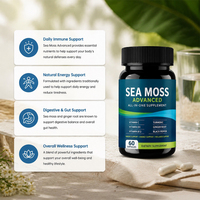 Capsules de Vitamines et d'Algues Marines : Complément Minéral Naturel pour le Soutien de l'Iode et du Métabolisme Thyroïdien – OEM, Marque Privée, Vente en Gros