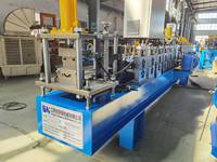 Machine de production de portes de garage en aluminium à commande PLC, vente directe usine, 11 kW, machine de profilage pour la fabrication de volets roulants