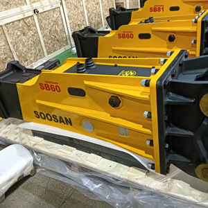 Accessoire de disjoncteur hydraulique de type boîte SOOSAN SB60 pour pelle minière d'excavation de démolition de construction - Product Image 1