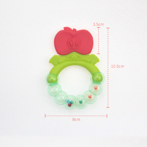 Anneaux <span class=keywords><strong>de</strong></span> <span class=keywords><strong>dentition</strong></span> sensoriels en silicone pour bébés, doux et mâchables, pour un soulagement confortable des gencives, lot en vrac - Product Image 2