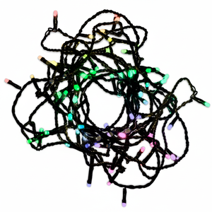 5m. Ghirlanda classica 50 LED multicolore alimentata a corrente 8 funzioni IP44 (GSC 204600015) - Product Image 2