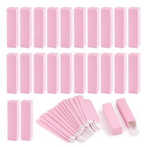 Mini caja de lápiz labial de papel Kraft rectangular de 0,78x0,78x3,34 pulgadas, bálsamo labial, cajas Kraft, botella de aceite de esencia, embalaje para <span class=keywords><strong>maquillaje</strong></span> - Product Image 2