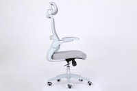 Vente en gros d'usine de chaise de bureau en maille contemporaine de direction avec appui-tête et accoudoir réglables Chaise de direction bon marché