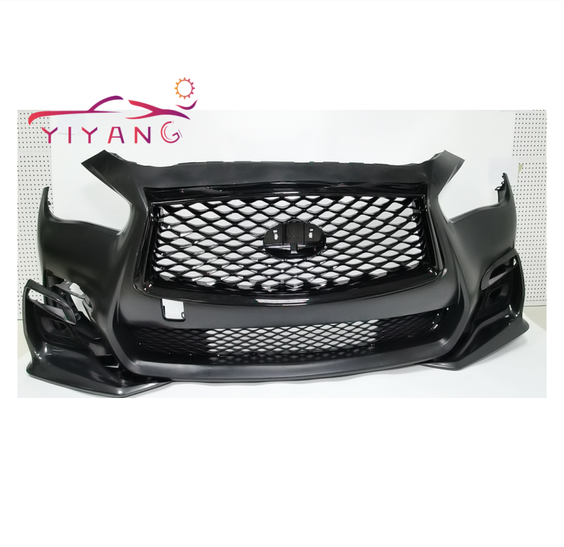 FITS 2018 - 2024 INFINITI Q50 Bumper Cover Front w/o Park Assist