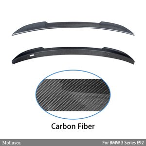 Aileron arrière en fibre de carbone style E92 M3 CS pour BMW Série 3 E92 Coupé 2005-2013 - Product Image 2