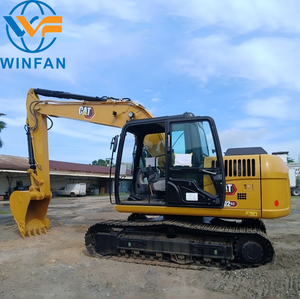 Excavadora de cadenas <span class=keywords><strong>CAT</strong></span> 313D2GC adaptada para terrenos estrechos en aldeas de montaña, con fuerte fuerza de tracción para excavaciones en colinas - Product Image 2