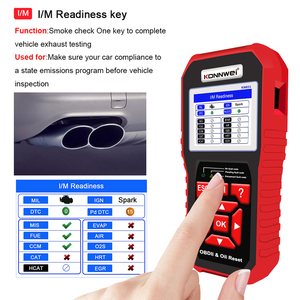Herramienta de diagnóstico de reinicio de luz de servicio de aceite KW851 al por mayor para coches universales <span class=keywords><strong>OBD2</strong></span> EOBD - Product Image 3