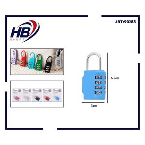 1 Pc Combination <b>Lock</b> 6.7 X 3.1 cm for Promotional Tote <b>Bags</b> - Product Image 1