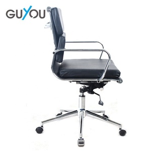 2020 new executive chair comfortable height adjustable PU ergonomic top folder swivel chair meeting - Product Image 6