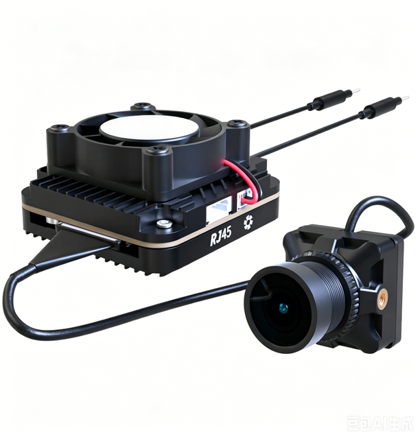 WiFiLink2 OpenIPC WiFi Based Digital FPV VTX Module Camera IMX415 1080p 90fps 5.8GHz 800mW 9-22V for FPV Drone Fixed Wing