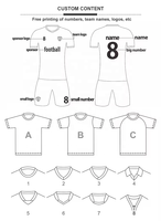 Seragam Olahraga Kustom Sublimasi Kaos Sepak Bola Jersey Setelan Seragam Kit Jersey Sepak Bola