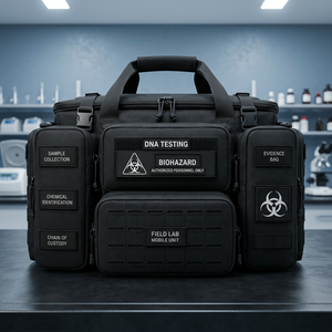 Sac de laboratoire sur le terrain, étui de collecte d'échantillons d'expertise scientifique, sac de transport pour équipement de test ADN mobile, en nylon Cordura 1000D, pour produits chimiques et risques biologiques - Product Image 3