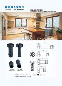 Piedini Regolabili in Plastica di Alta Qualità, Resistenti, con Capacità di Carico di 30KG, <span class=keywords><strong>per</strong></span> <span class=keywords><strong>Mobili</strong></span> <span class=keywords><strong>da</strong></span> <span class=keywords><strong>Cucina</strong></span> e Camera <span class=keywords><strong>da</strong></span> Letto - Product Image 3