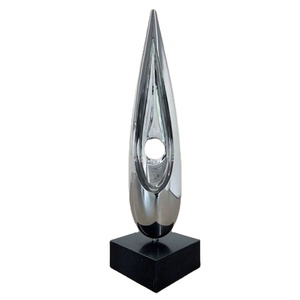 Increíble Escultura de Hadas de Alambre de Acero Inoxidable con Forma de Diente de León para Jardín, Artesanía Metálica en Venta - Product Image 2